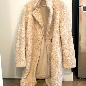 Teddy Bear Coat/ Uniqlo